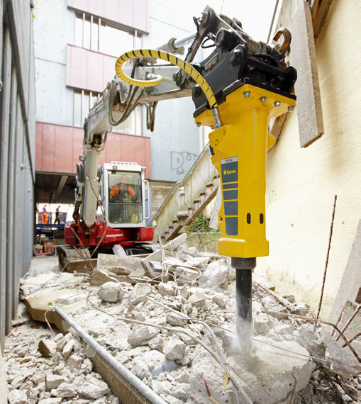 Hydraulické demoliční , bourací kladivo Epiroc / Atlas Copco SB 452
