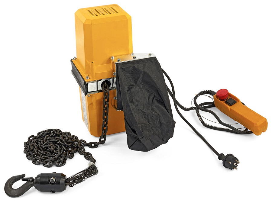 Profesionální elektrický řetězový kladkostroj, naviják 500 kg