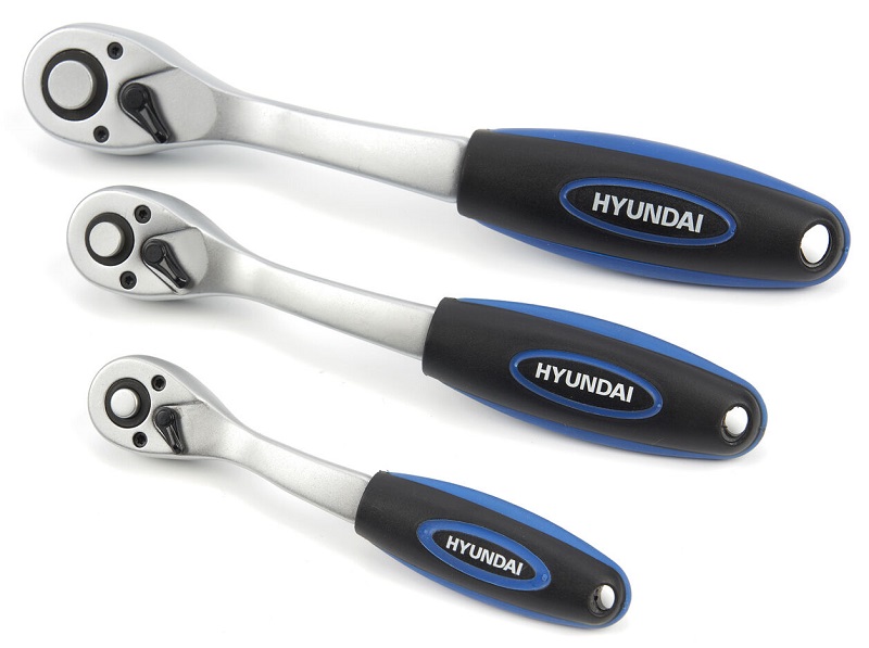 Profesionální ráčna 3/8" , 72 zubů s vyhazovákem HYUNDAI