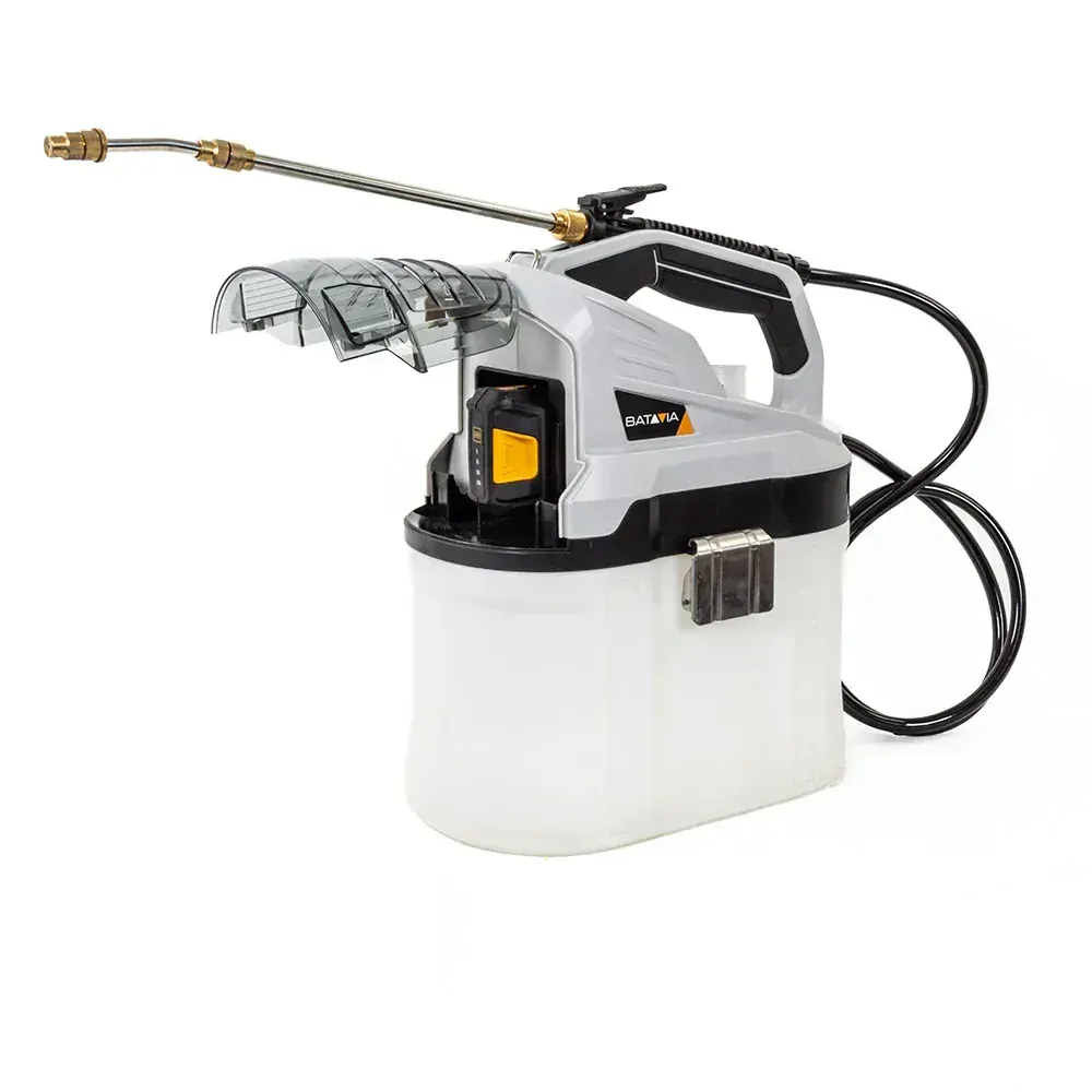 Aku bezdrátový tlakový postřikovač, 18V Li-Ion, zásobník 7,5l, 1,5bar, 500ml/min, bez baterie a nabíječky, bateriová platforma MAXXPACK BATAVIA