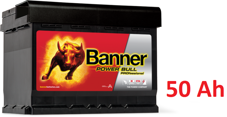 Autobaterie Banner Power Bull PROfessional P50 42 , 50 Ah , 12 V ( PRO P50 42) , technologie Ca/Ca