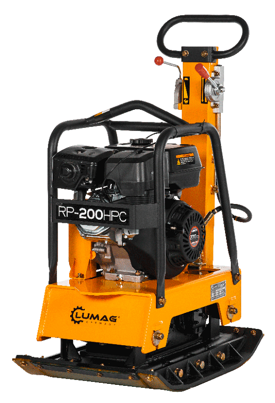 Reverzní - obousměrná vibrační deska 200 kg, benzínový motor, 32 kN, RP 200 HPC Lumag