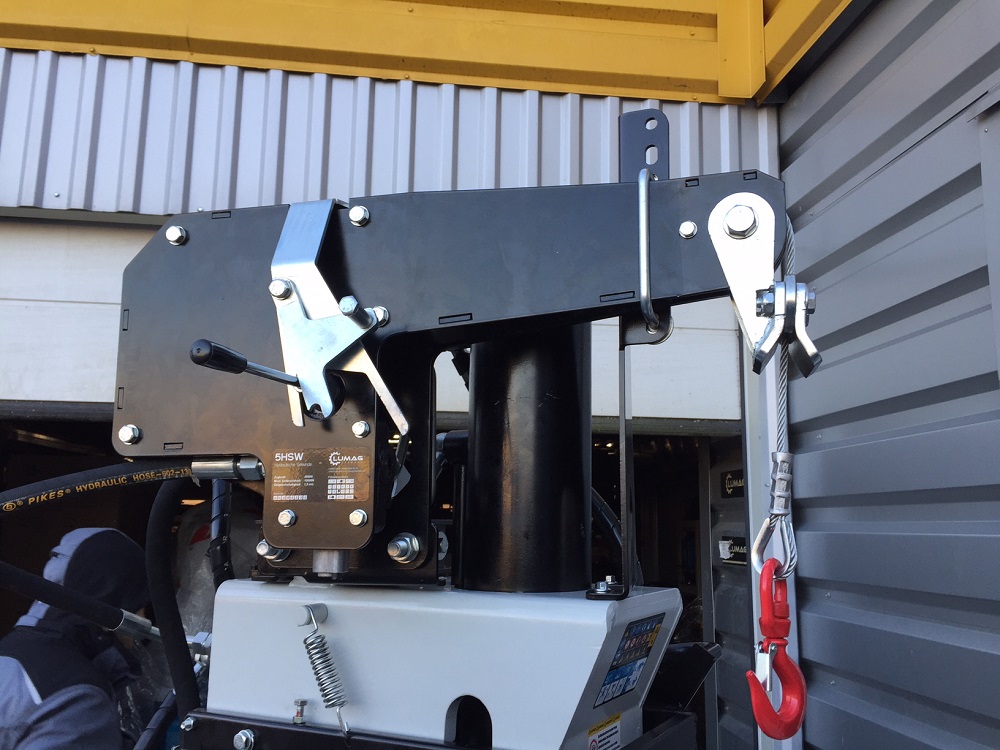 Hydraulický naviják HEZ 18N, HZ 22, HZ 30 Lumag