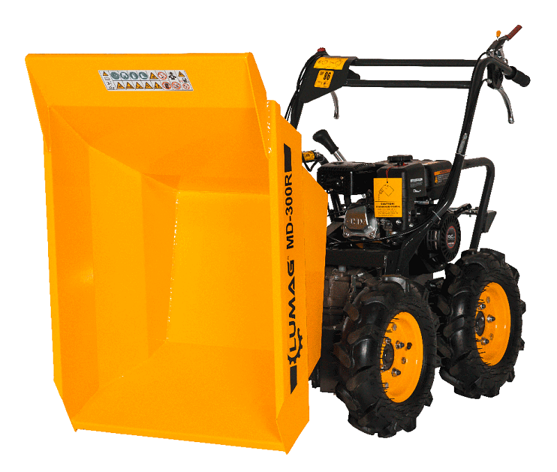 Minidumper MD 300 R, 4,1 kW, nosnost 300 kg, Lumag