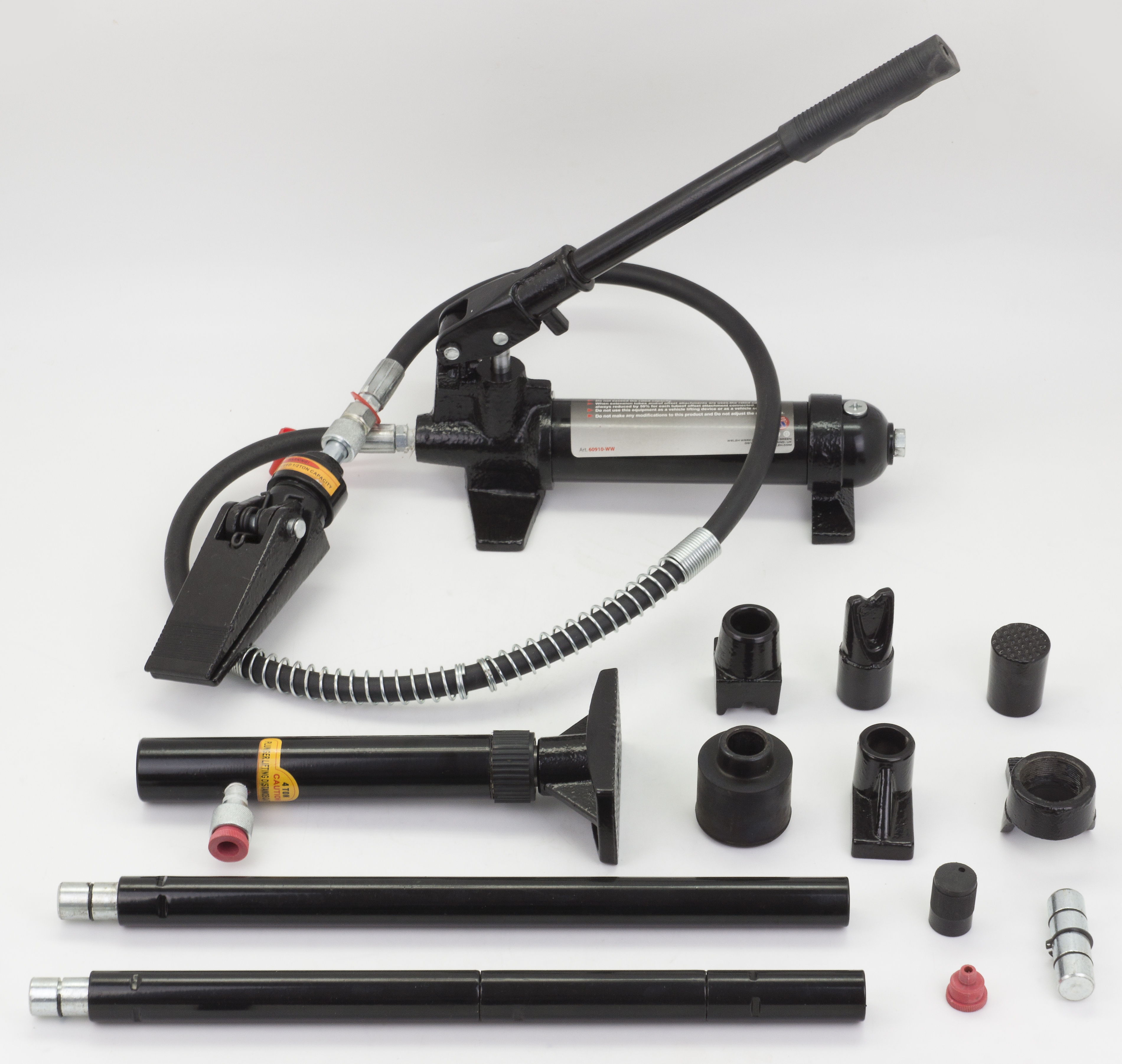 Hydraulická sada pro opravy karoserií aut, 10-tun, Welzh
