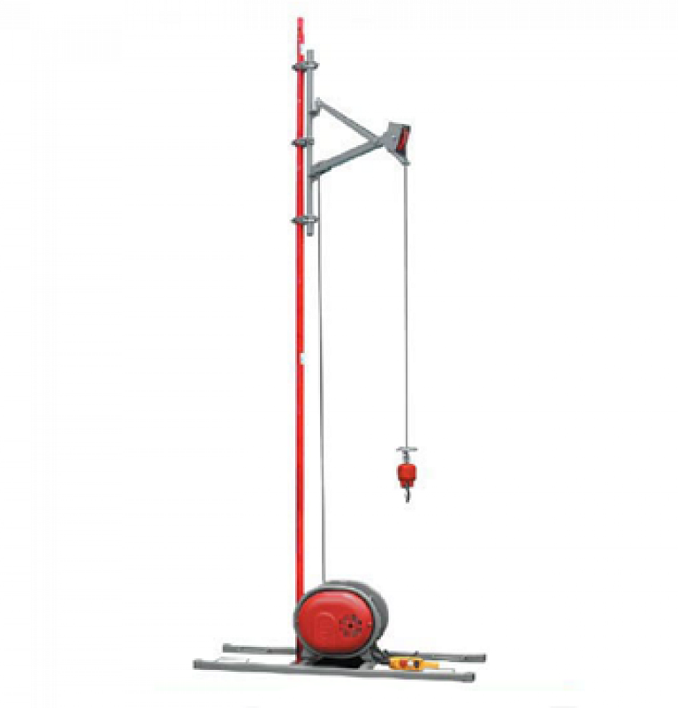 Stavební vrátek podlažní MINOR MILLENNIUM BASE 325 s nosností 325 Kg a délkou lana 60 m, CAMAC
