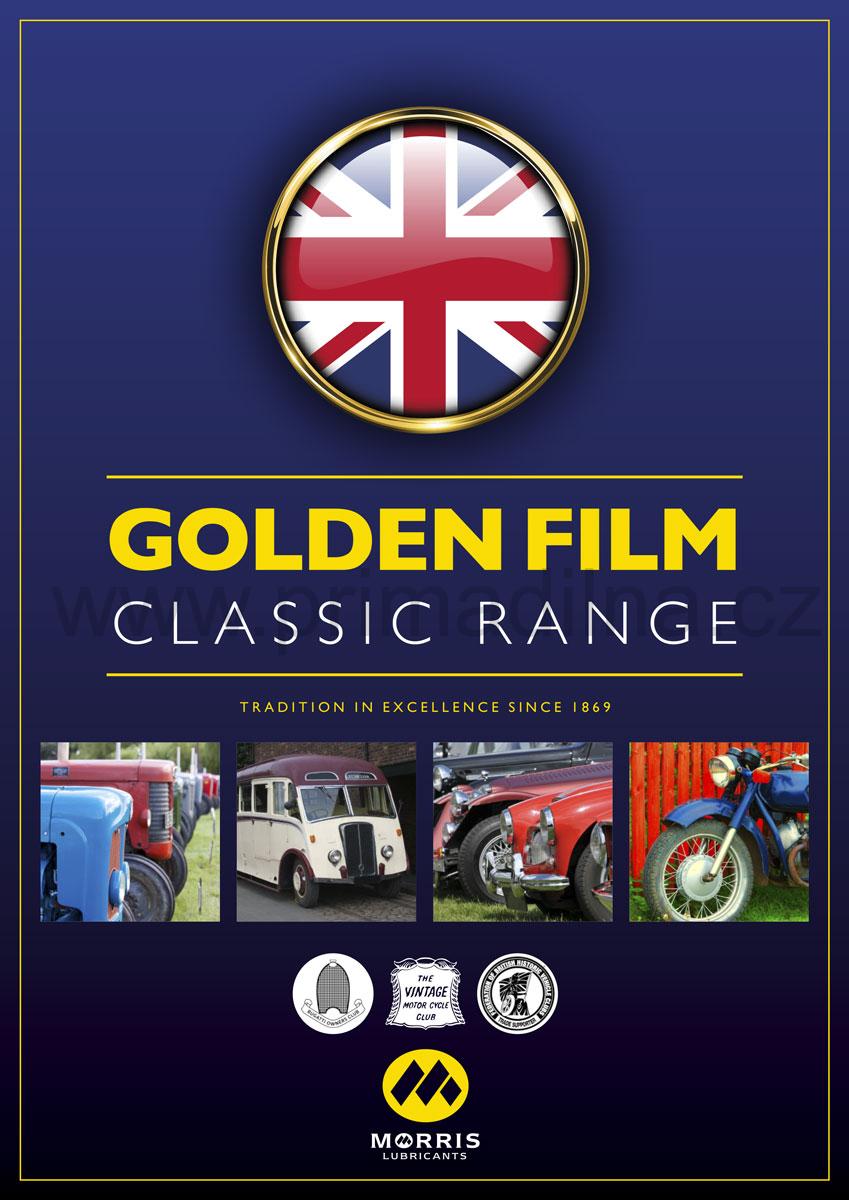 Morris Golden Film Flushing Oil - výplachový olej pro motory, 5 l