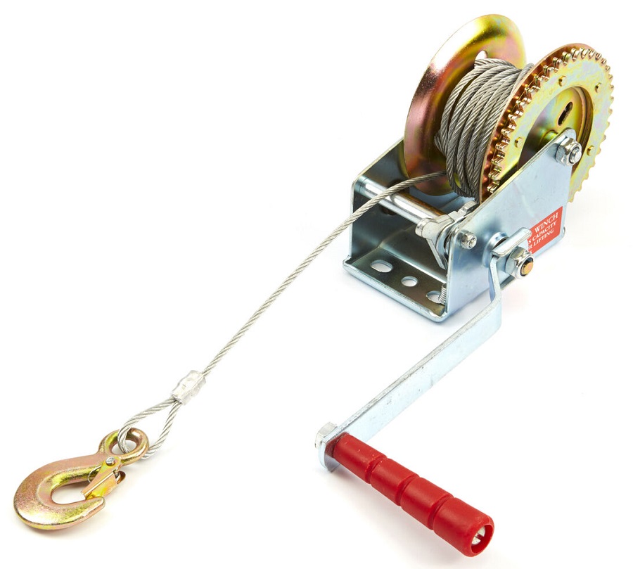 Mechanický ruční naviják 10 m, 500 kg
