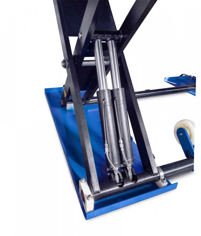 Mobilní 3,5 tunový nůžkový hydraulicko-elektrický auto-zvedák, Weber EXPERT SH-3500, 400V