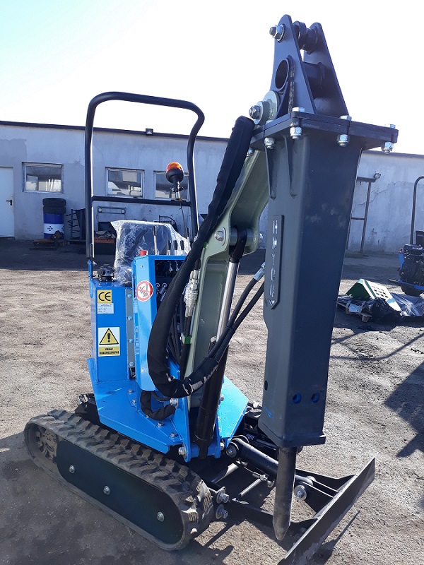 Hydraulické bourací, demoliční kladivo pro čelní nakladače a minibagry MiniSM EU