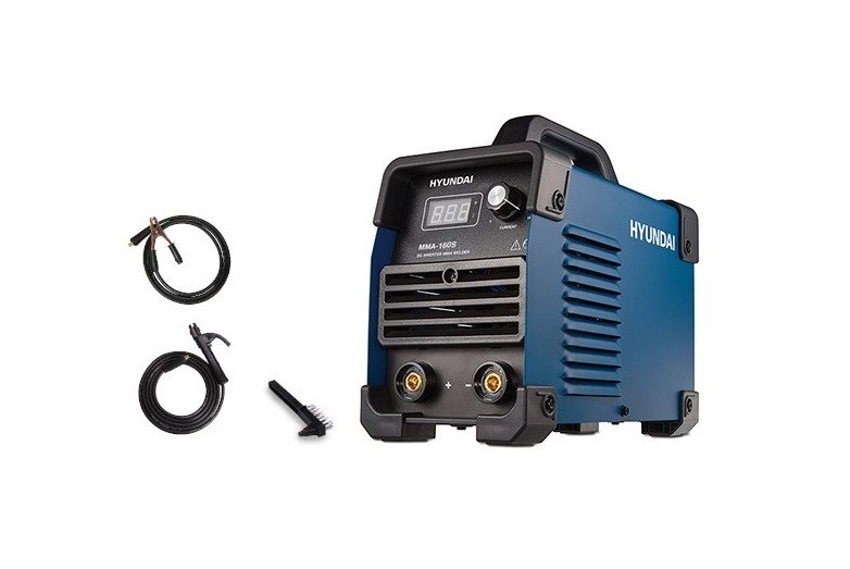 Svářečka, Invertorová technologie IGBT, výstupní proud 20-160 A, 1,6-4 mm MMA-160S HYUNDAI