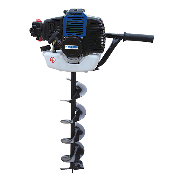 Půdní, zemní benzínový vrták, jamkovač, 52 cm3, 2-taktní, 1,5 kW, vrták 150 mm HTT50-A1 HYUNDAI - VÝPRODEJ