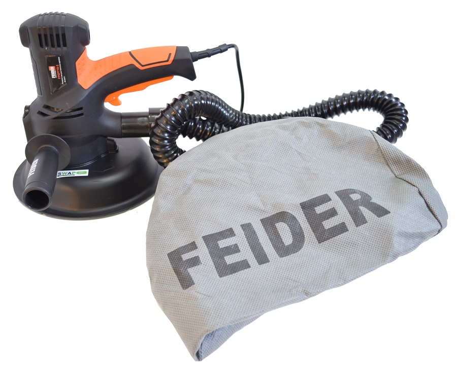 Bruska na podlahy, stěny, stropy, na sádrokarton, omítky a další materiály a povrchy, 710 W, 180 mm FPEP710-3 FEIDER