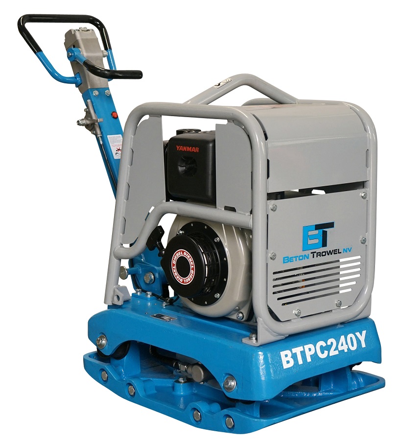 Reverzní - obousměrná vibrační deska 260 kg, dieslový motor YANMAR, 35 kN, BTPC240Y BETON TROWEL
