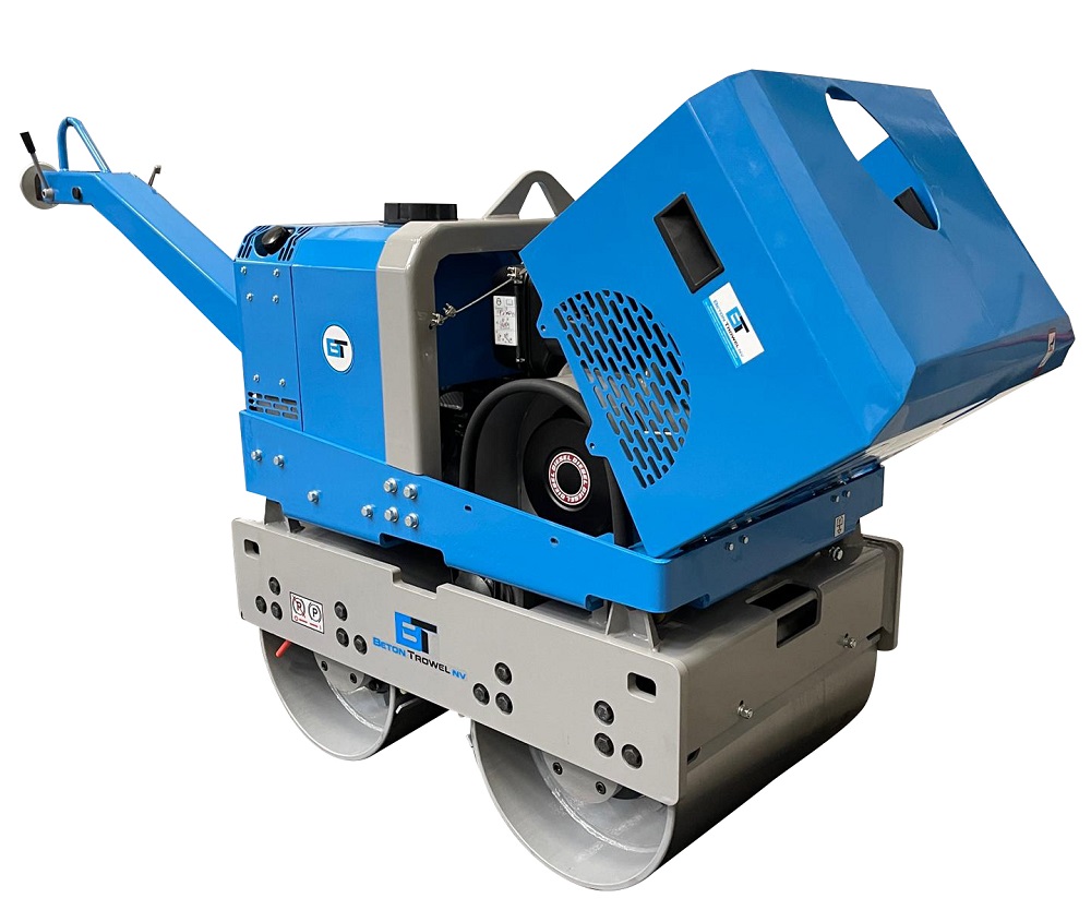 Vedený vibrační válec 820 kg, dieslový motor YANMAR, 48 - 62 Hz, BTDR700Y BETON TROWEL