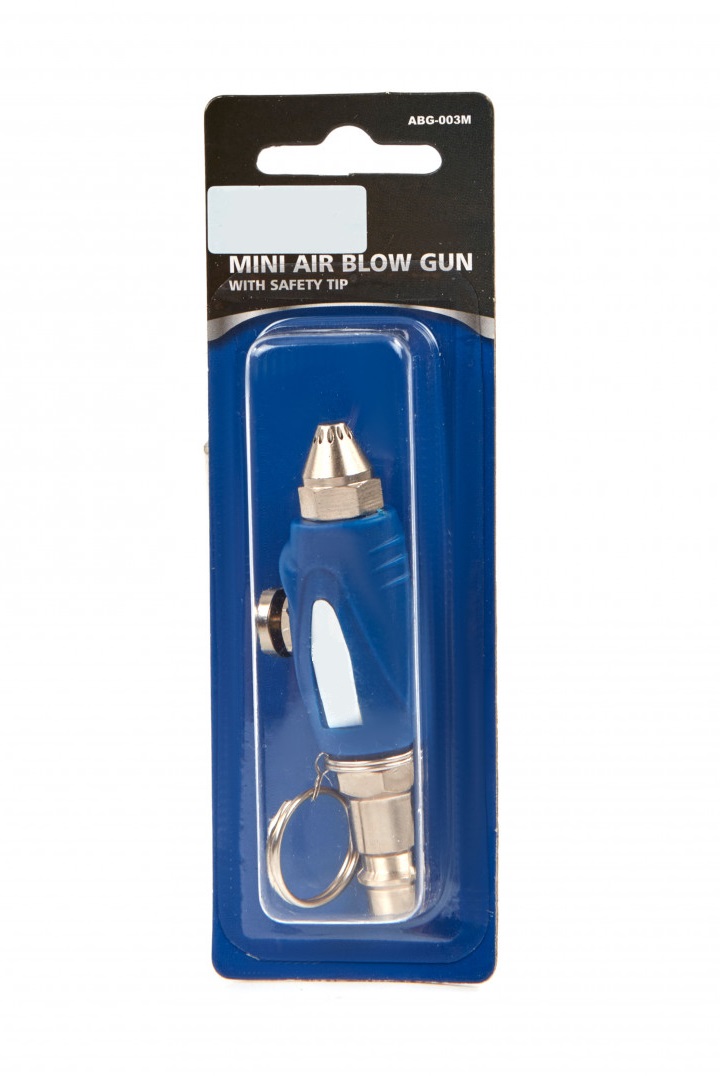 Kompaktní mini ofukovací pistole, délka 6 cm, 0,2 kg, 6 bar
