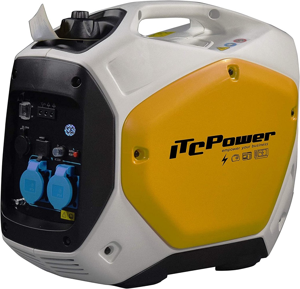 Elektrocentrála, Invertorový benzínový generátor, 2,2 kW, 4-taktní motor ITCPower - VÝPRODEJ