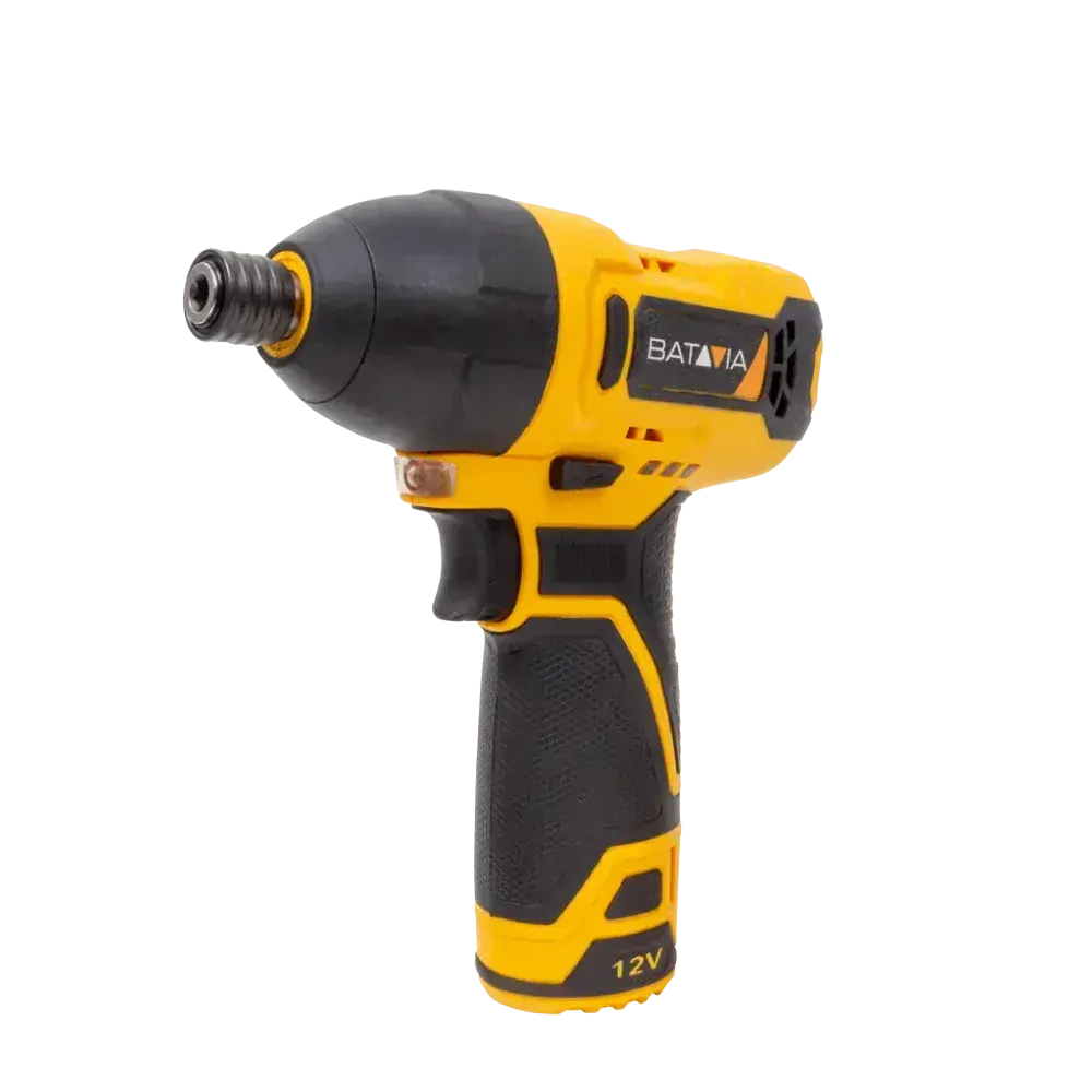 Aku bezdrátový rázový utahovák nejen pro kutily, 12V Li-Ion, 120 Nm, bez baterie a nabíječky, bateriová platforma FIXXPACK BATAVIA