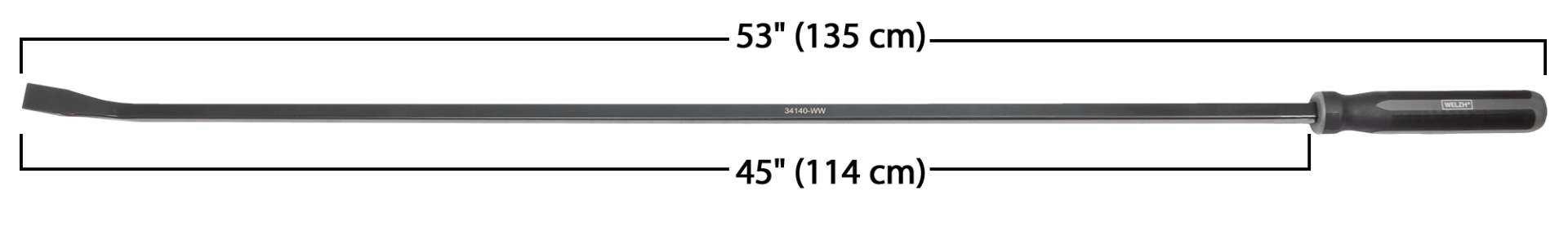 Páčidlo vysoce odolné, pro velké zatížení, délka 1350 mm, Welzh