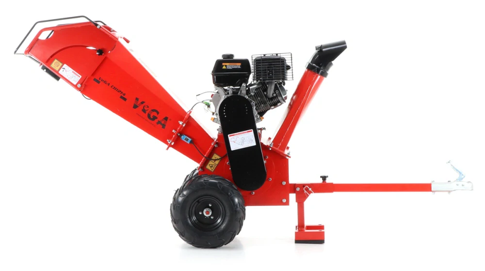 Štěpkovač dřeva, drtič větví a listí, benzínový, 14 HP, 186 kg, CH1214 VeGa