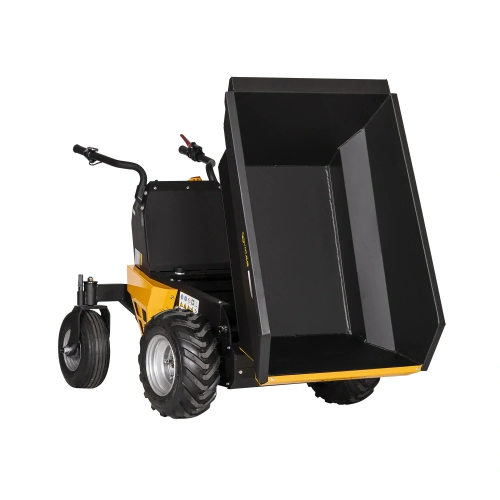 Minidumper elektrický MD 500EKN, 1000 W, 48 V, nosnost 500 kg Lumag