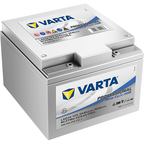 Baterie VARTA Professional Deep Cycle AGM 24 Ah / 830024 / LAD 24