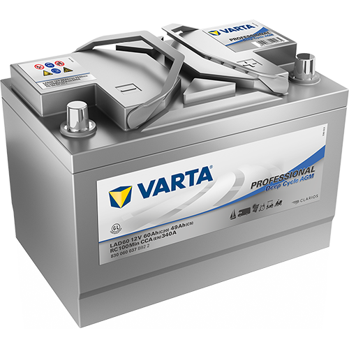 Baterie VARTA Professional Deep Cycle AGM 60 Ah / 830060 / LAD 60A