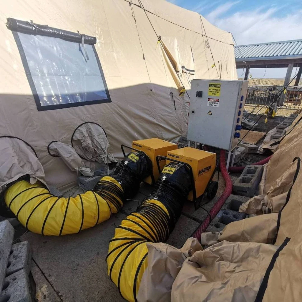 Elektrické topidlo s max. výkonem 18 kW, napětí 400V, s možností připojení flexibilní hadice B18EPR MASTER