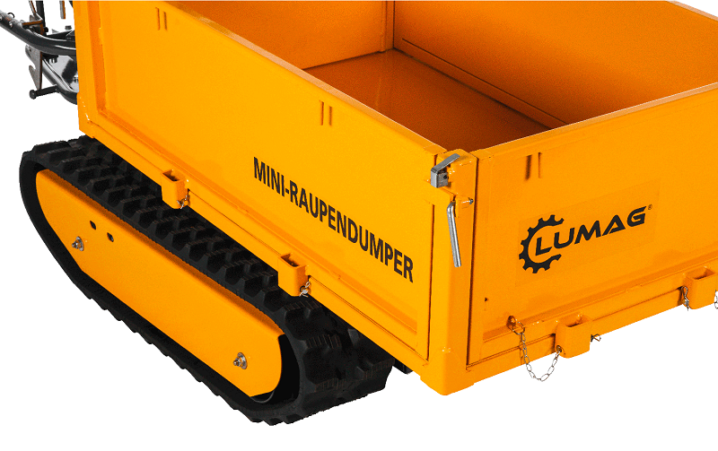 Minidumper pásový MD 500, 4,8 kW, nosnost 500 kg Lumag