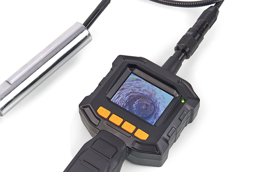 Inspekční kamera, endoskop 8 mm s 2,3 palcovým TFT LCD barevným displejem