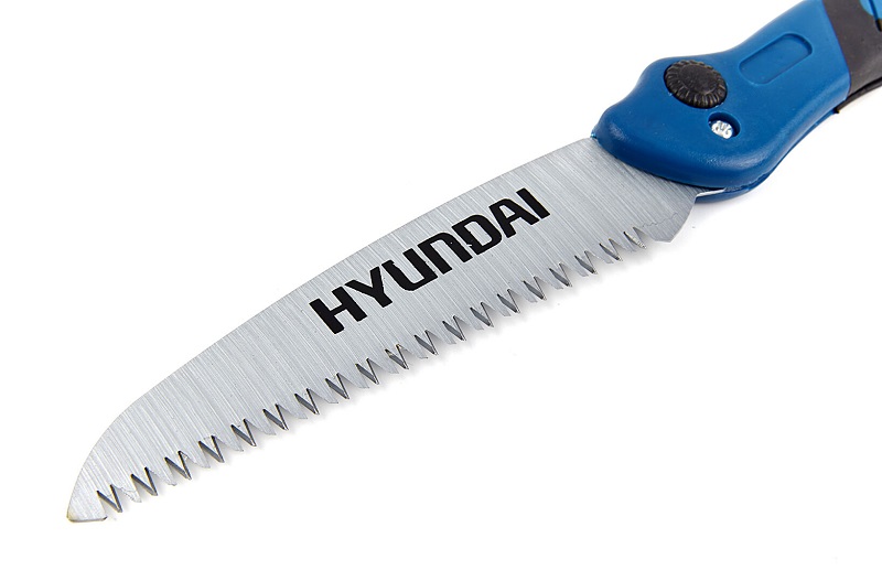 Ruční pila, skládací zahradní pila, 180 mm x 65 mm, pochromovaná SK5 HYUNDAI - VÝPRODEJ