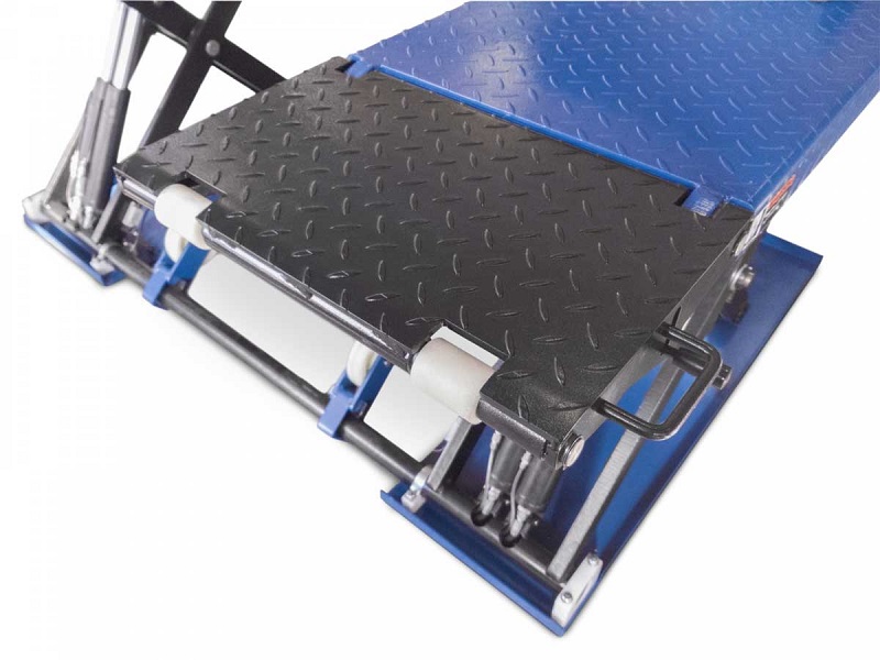 Mobilní 3,5 tunový nůžkový hydraulicko-elektrický auto-zvedák, Weber EXPERT SH-3500, 400V