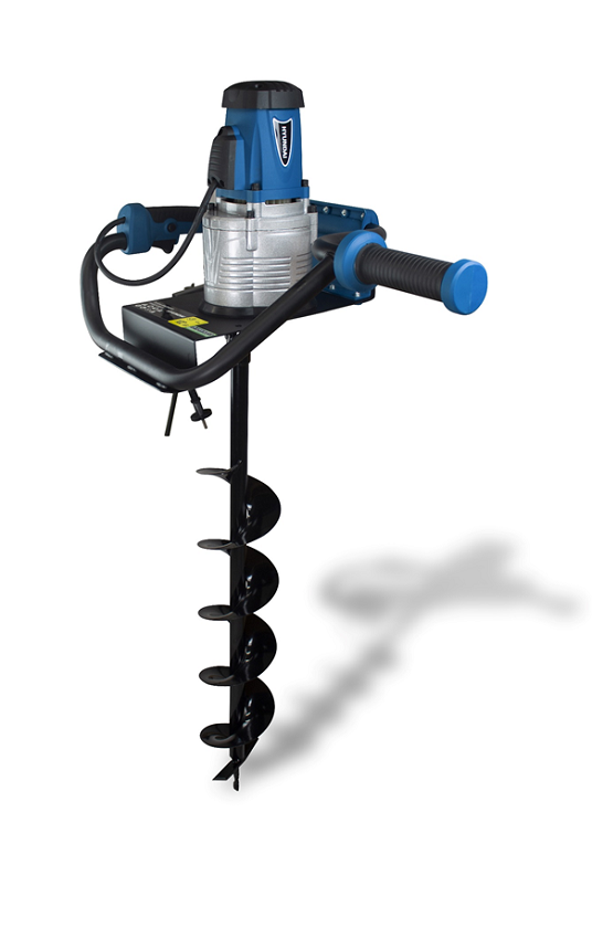 Půdní vrták, jamkovač, elektrický vrták, 230 V, 1200 W, vrták průměr 120 mm délka 560 mm FWGE1200-H-1 HYUNDAI