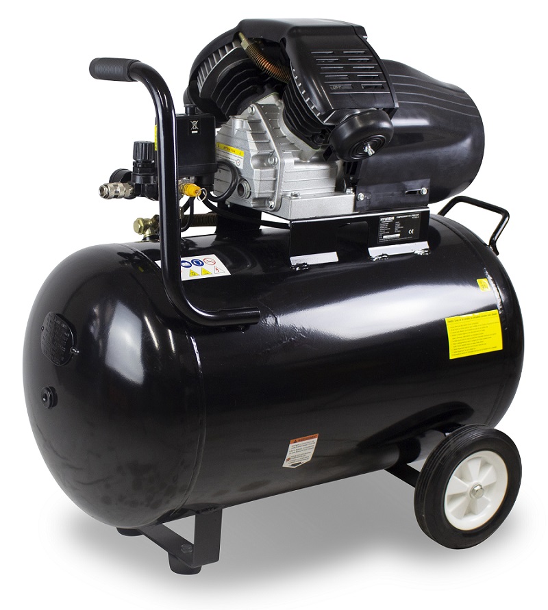 Olejový vzduchový kompresor HC100L-A, 100 l, 8 bar, 2200 W HYUNDAI