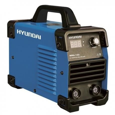 Svářečka, Invertorová technologie IGBT, výstupní proud 20-120 A, 1,6-3,2 mm MMA-120S HYUNDAI