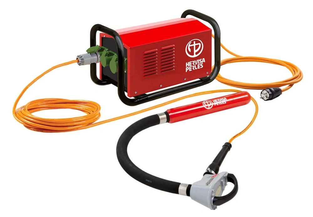 Elektronický měnič frekvence a napětí pro ponorné vibrátory betonu 230V, výkon 3 kVA, 3 zásuvky e-POWER 3 HERVISA PERLES
