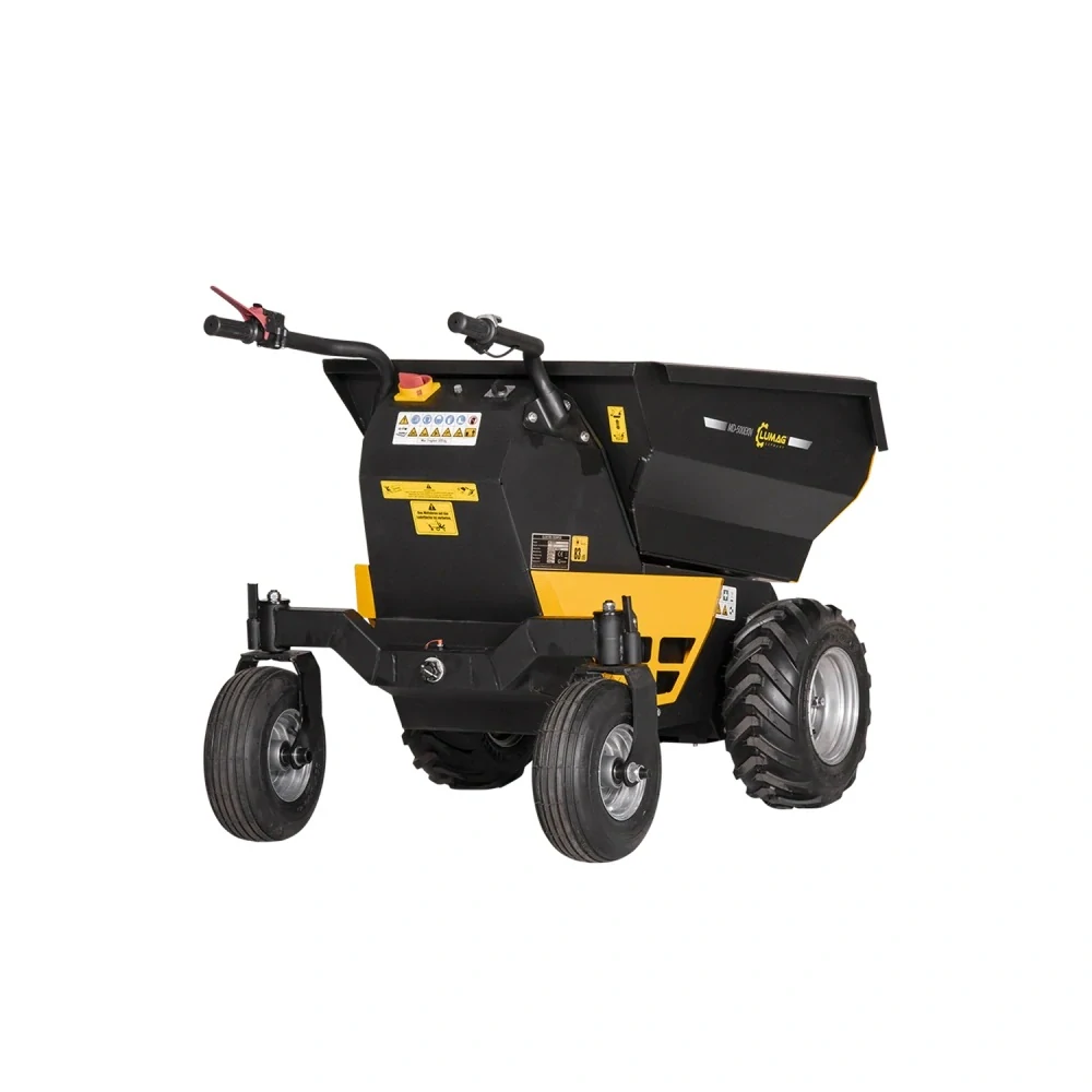 Minidumper elektrický MD 500EKN, 1000 W, 48 V, nosnost 500 kg Lumag