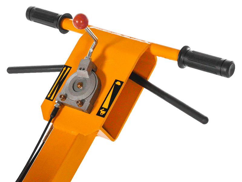 Vedený vibrační válec VW 300 PRO, 200 kg Lumag