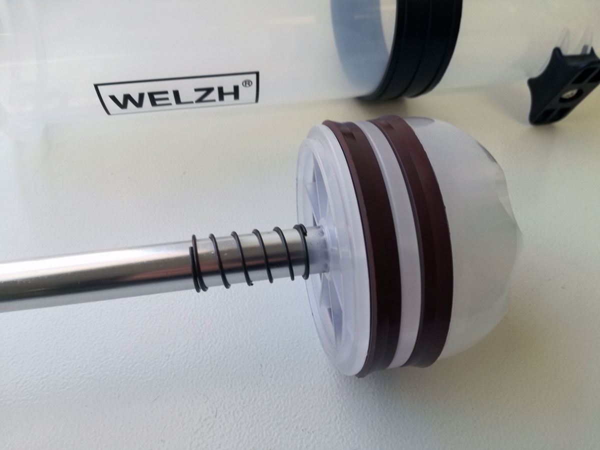 Sací a plnicí pumpa, obsah 1,5 litru, WELZH