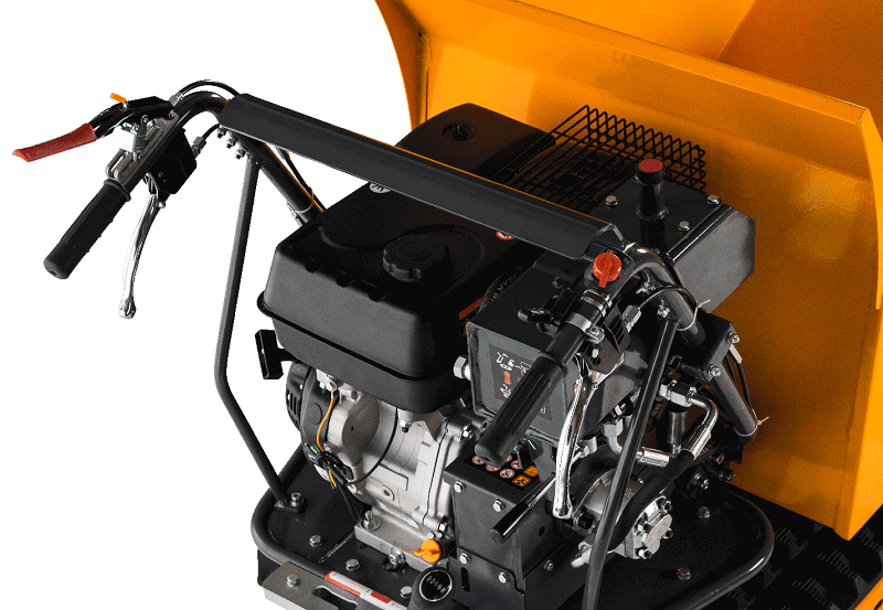 MiniDumper pásový, MD 500H, 9HP, 6,8 kW, nosnost 500 kg Lumag