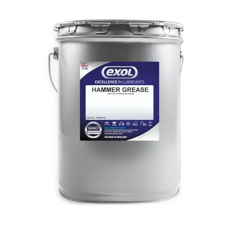 Vazelína Exol Hammer Grease, mazivo pro ruční bourací demoliční kladiva, kartuše 400 g EXOL