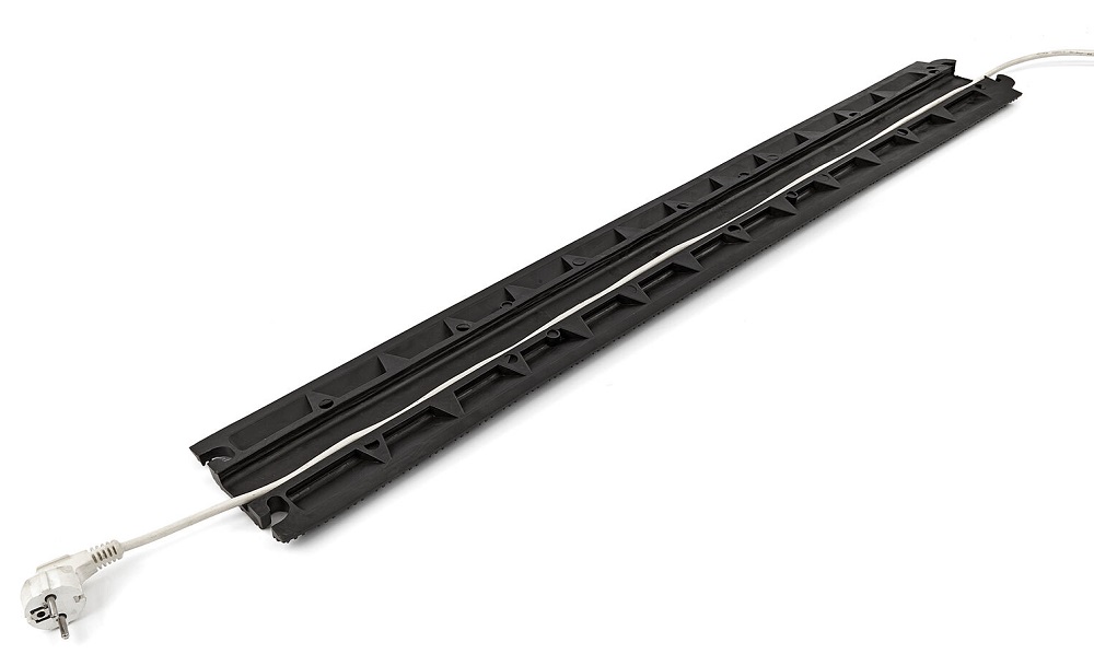 Kabelový most, kabelový přejezd, kabelový můstek, černý, nosnost 1,5 t, délka 100 cm