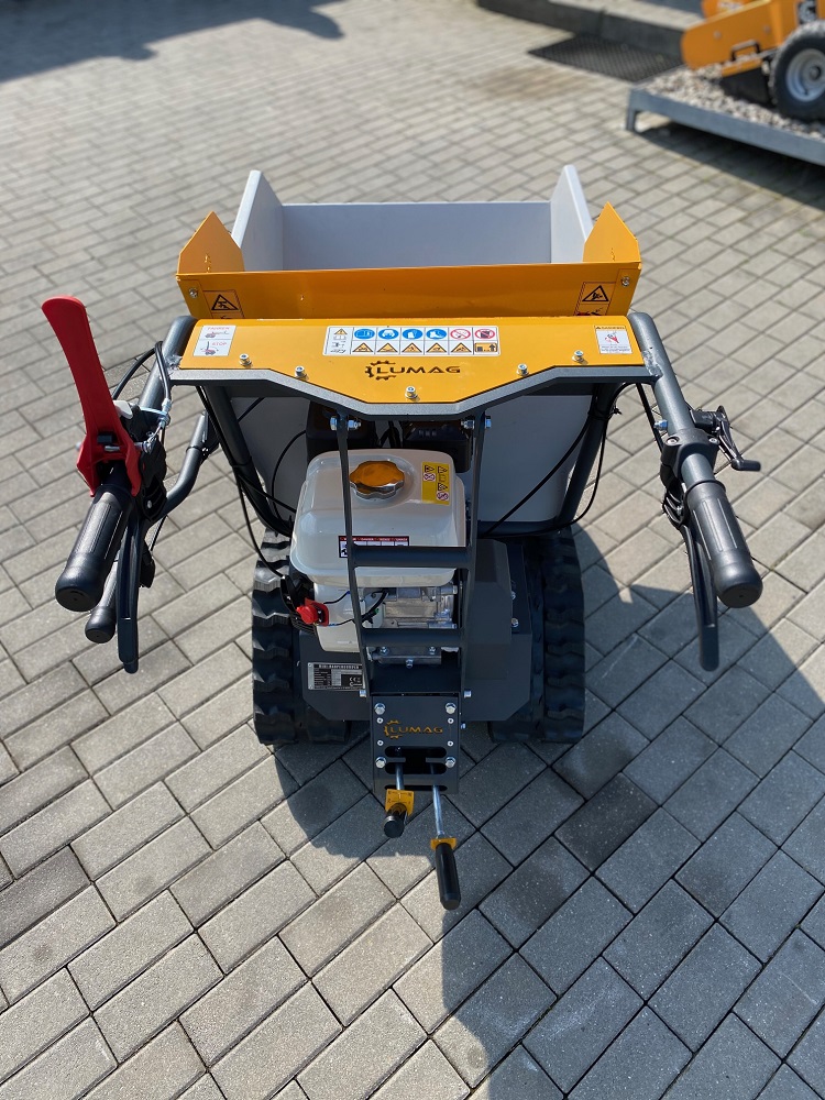 Minidumper pásový, MD 400 GX HONDA motor, 3,6 kW, nosnost 400 kg , Lumag