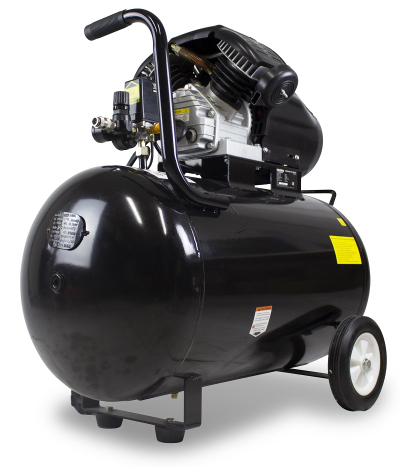 Olejový vzduchový kompresor HC100L-A, 100 l, 8 bar, 2200 W HYUNDAI