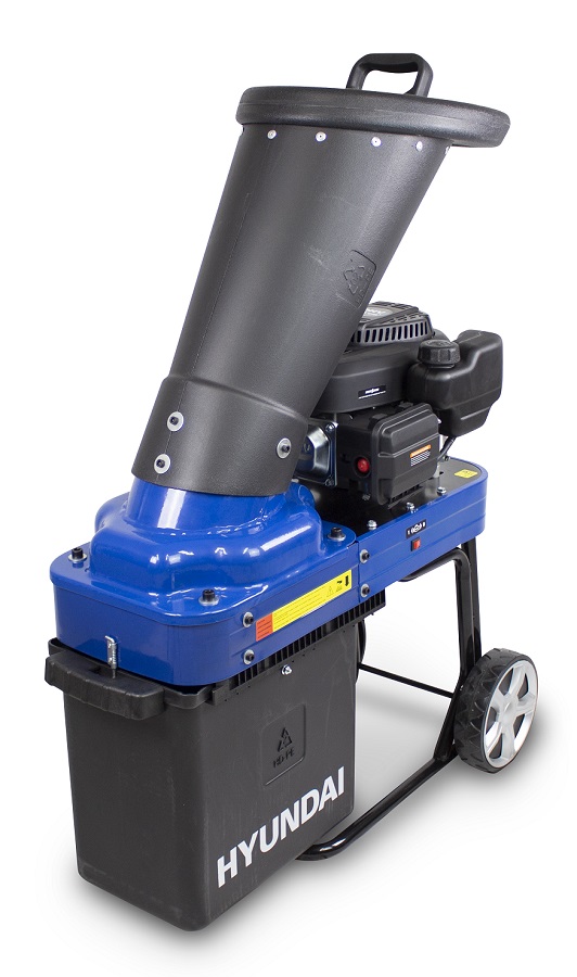 Štěpkovač, drtič větví, benzínový motorový drtič, 3,1 kW, do průměru max. 4,4 cm, HBT75-3 HYUNDAI
