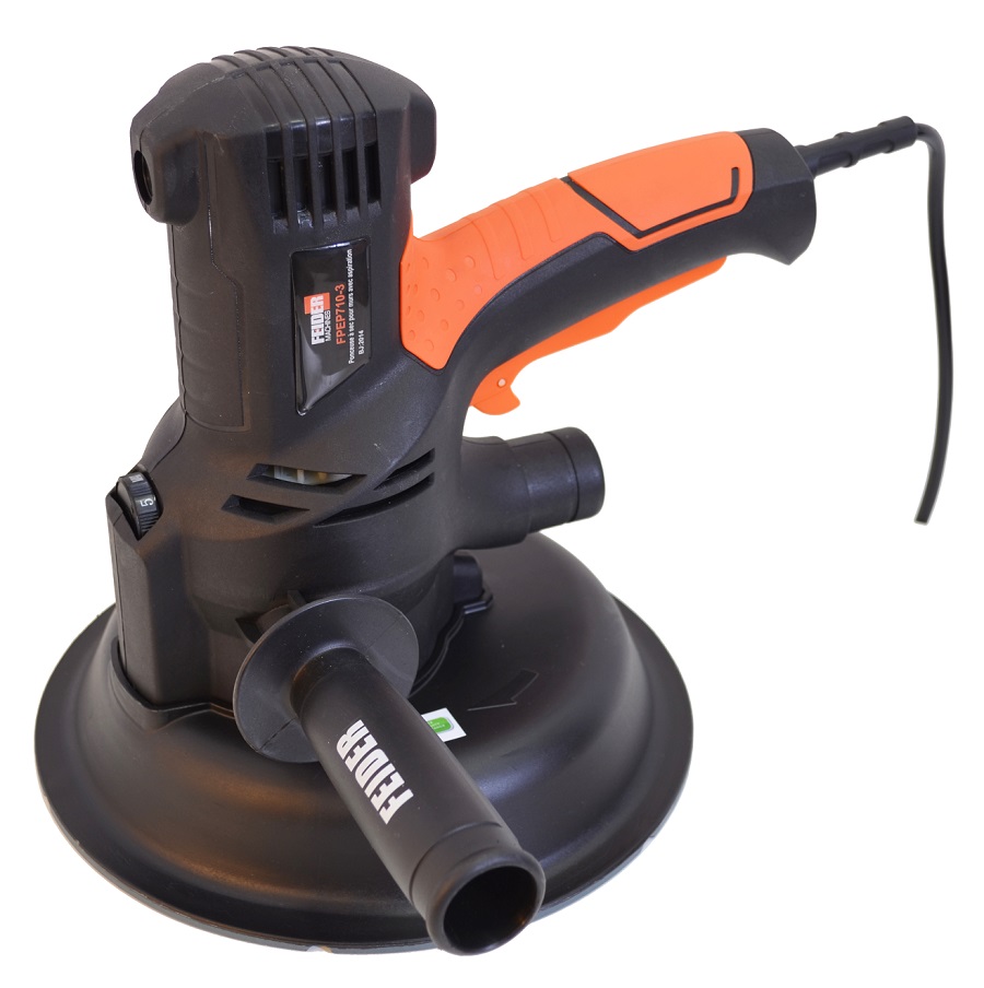 Bruska na podlahy, stěny, stropy, na sádrokarton, omítky a další materiály a povrchy, 710 W, 180 mm FPEP710-3 FEIDER