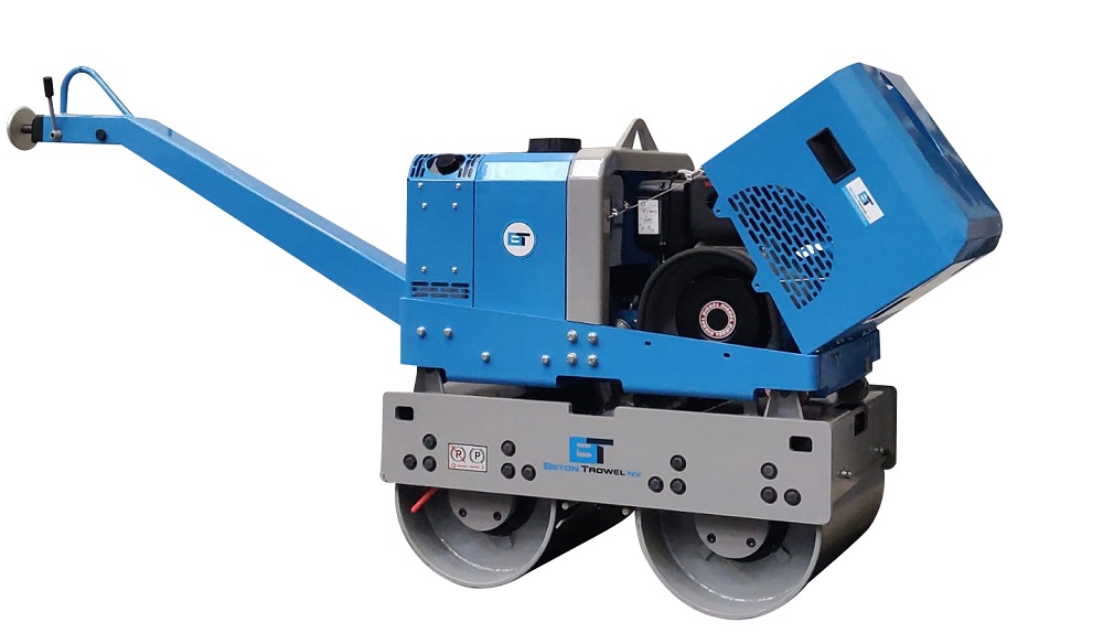 Vedený vibrační válec 820 kg, dieslový motor YANMAR, 48 - 62 Hz, BTDR700Y BETON TROWEL