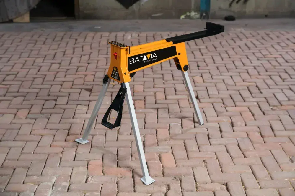 Profesionální pracovní stůl, stavební koza, upínací systém CROC LOCK COMPACT Batavia, upínací síla 1.000 kg, nosnost 250 kg BATAVIA
