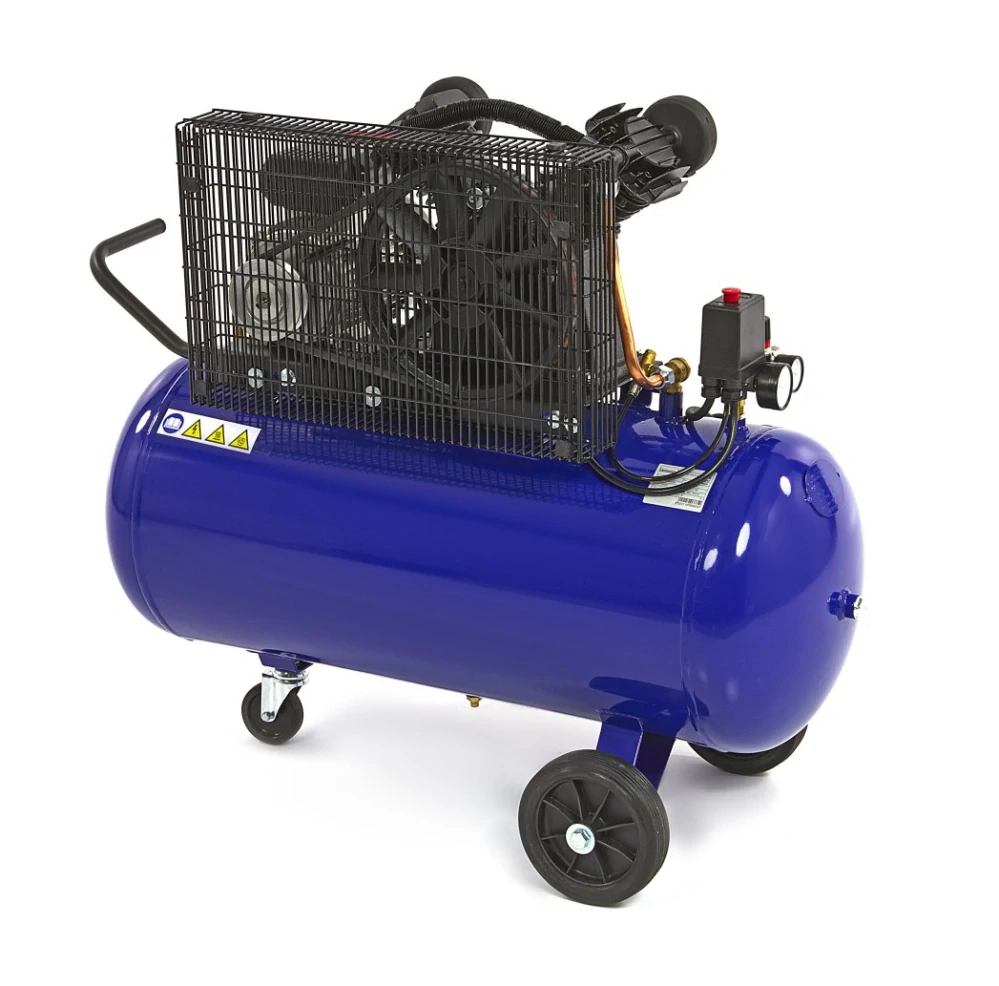 Olejový, výkonný, vzduchový kompresor s řemenovým pohonem, 10 barů, 100 l, 2,2 kW, 350 l/min., 230 V MICHELIN VCX 100/3