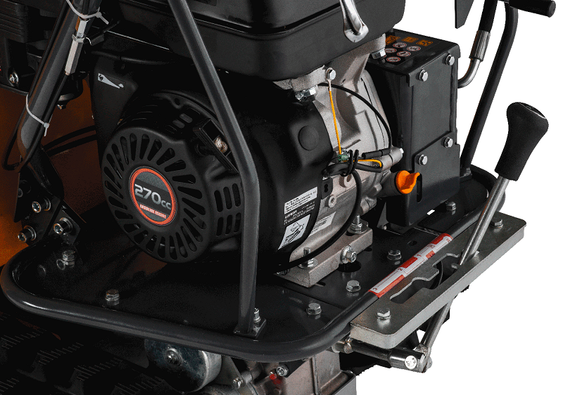 MiniDumper pásový, MD 500H, 9HP, 6,8 kW, nosnost 500 kg Lumag